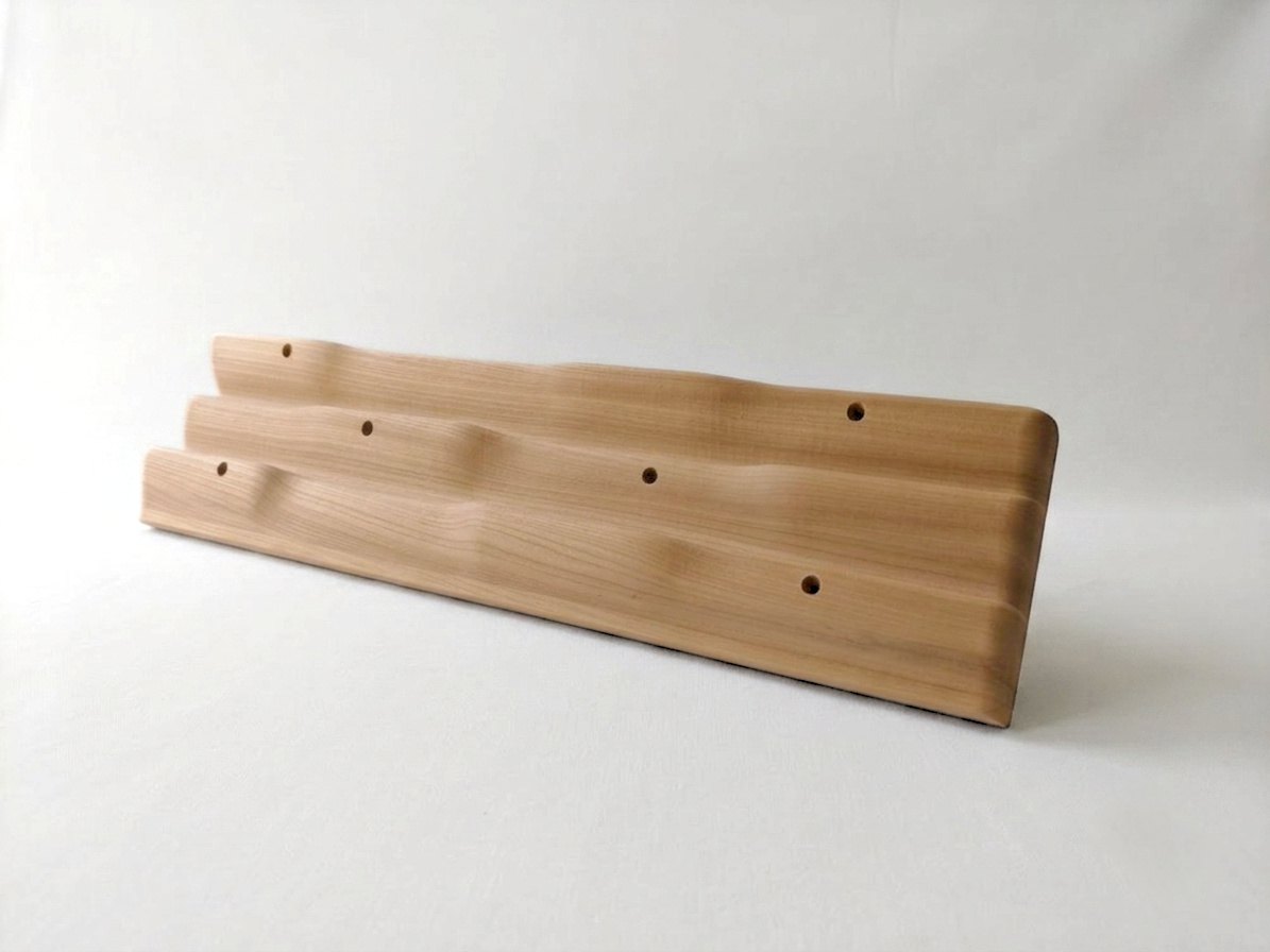 Angled side view